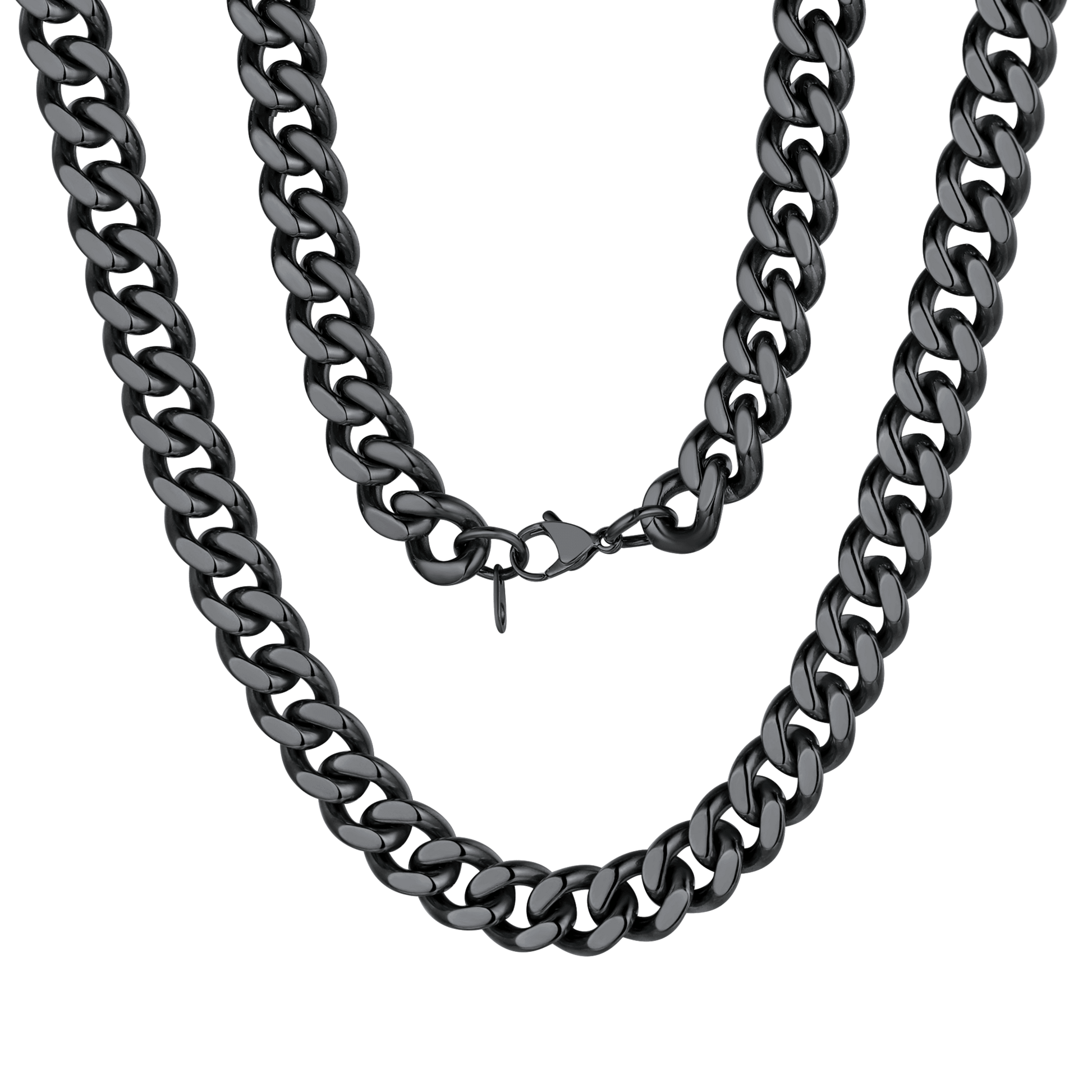 Sturdy Miami Cuban Chain Necklace for Men 5/7/9/12MM Width