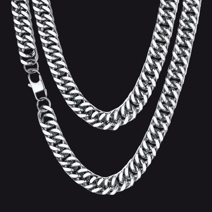 Heavy Cuban Curb Miami Link Chain Necklace