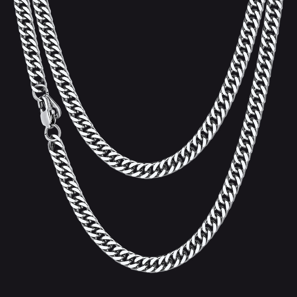 Heavy Cuban Curb Miami Link Chain Necklace