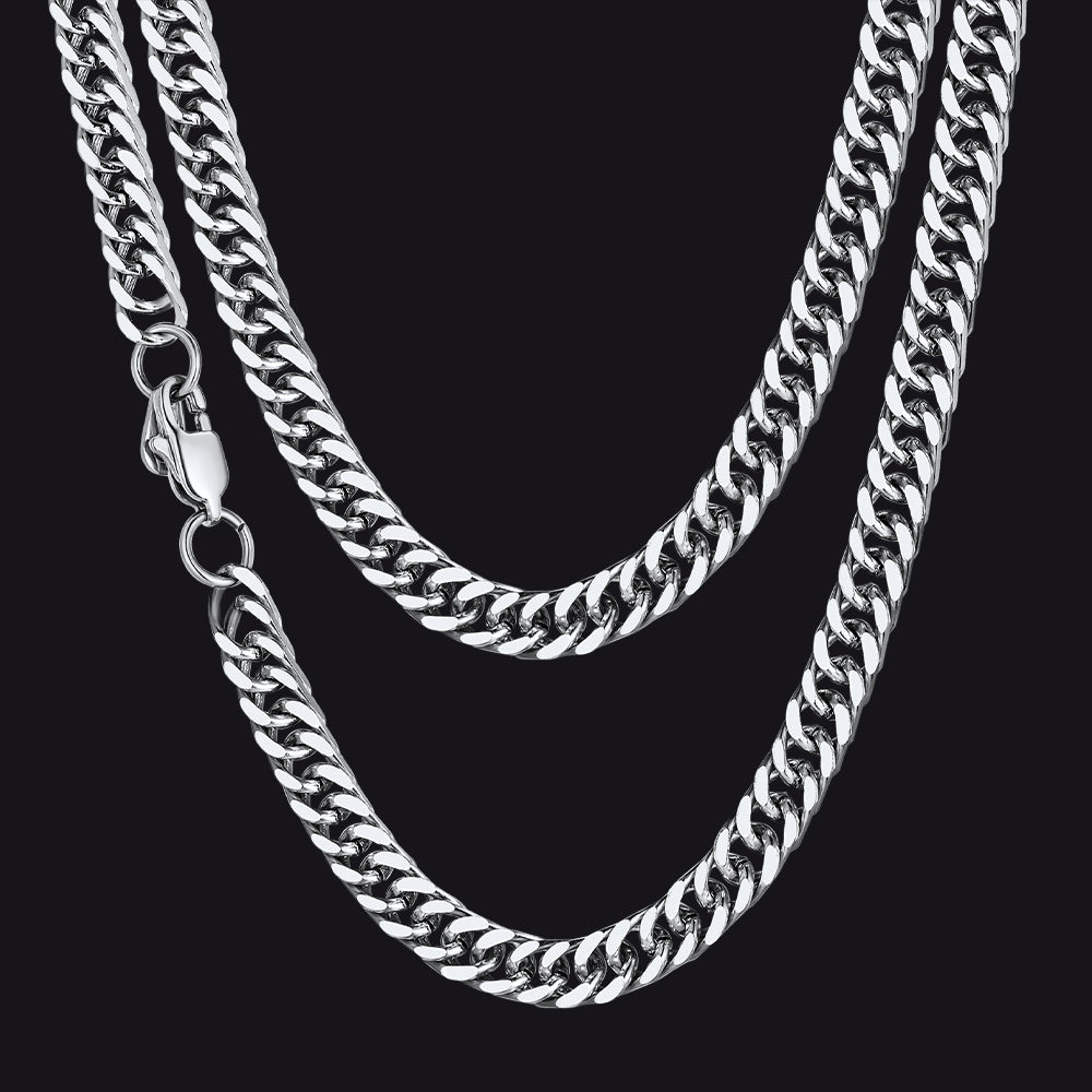 Heavy Cuban Curb Miami Link Chain Necklace