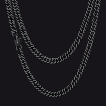 Heavy Cuban Curb Miami Link Chain Necklace