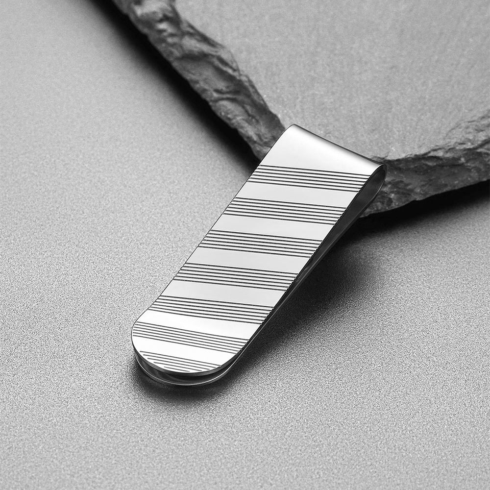 Minimalist Money Clip for Men Hold the Cash and Credit Card