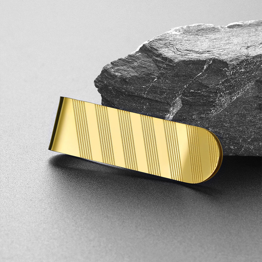 Minimalist Money Clip for Men Hold the Cash and Credit Card