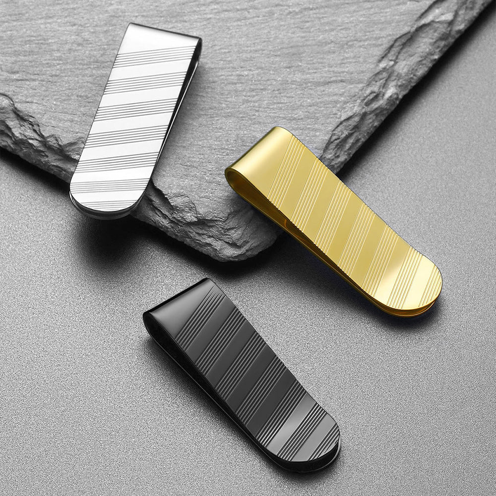 Minimalist Money Clip for Men Hold the Cash and Credit Card