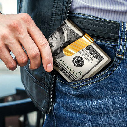 Minimalist Money Clip for Men Hold the Cash and Credit Card