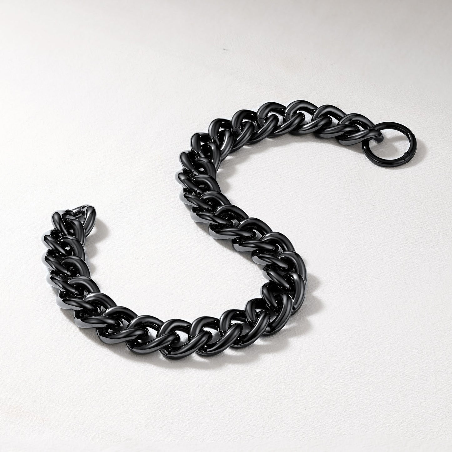  23mm Wide Chain Choker Necklace for Women