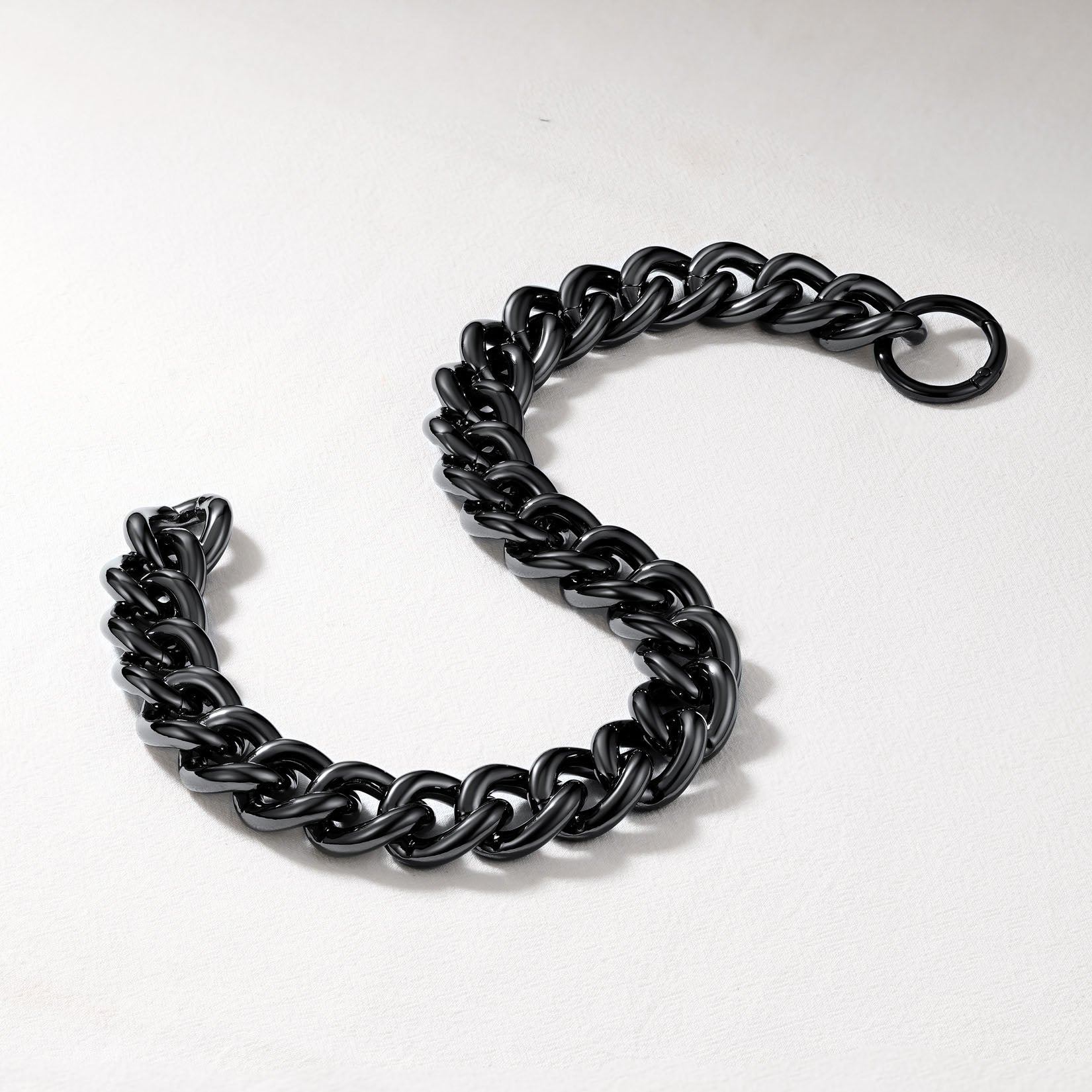  23mm Wide Chain Choker Necklace for Women