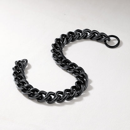  23mm Wide Chain Choker Necklace for Women