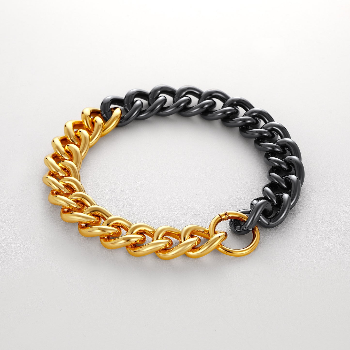  23mm Wide Chain Choker Necklace for Women