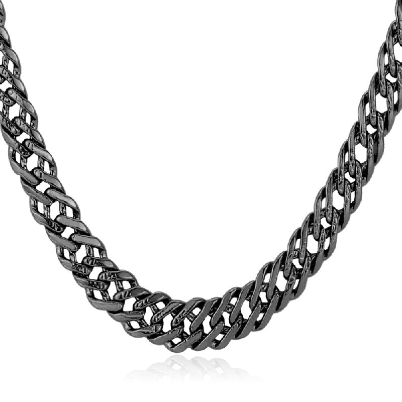 6MM Width Chain Link Necklace for Men - FaithHeart Jewelry