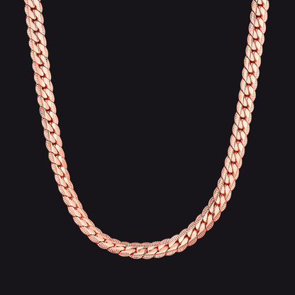 6MM Width Curb Chain Necklace for Men