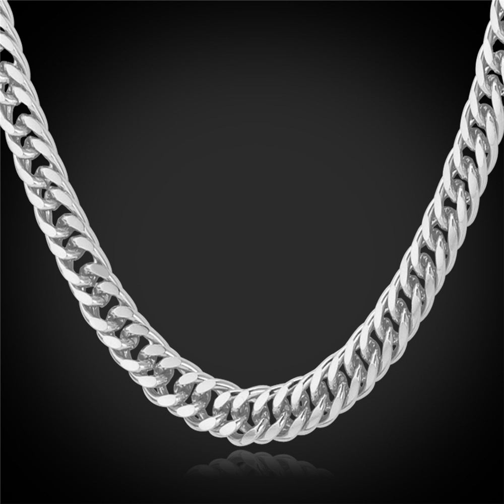 Classic Cuban Link Chain Necklace for Men