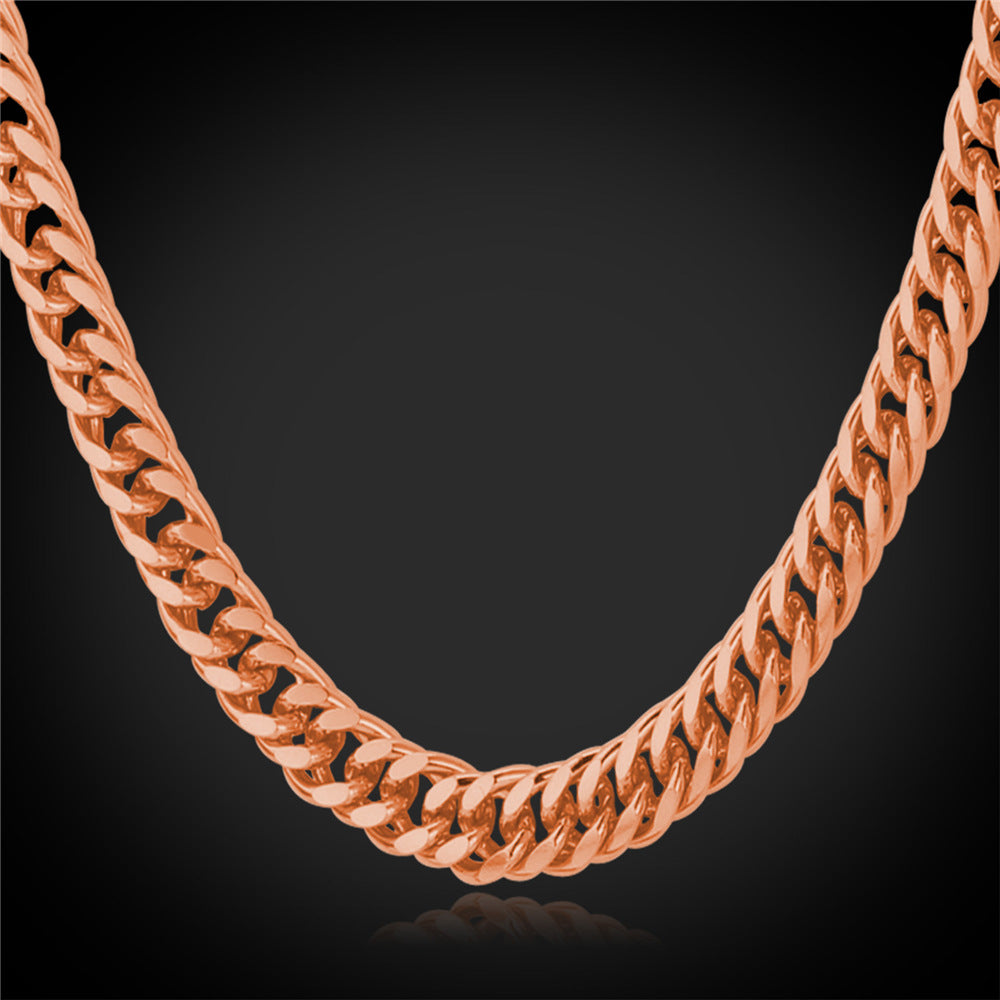 Classic Cuban Link Chain Necklace for Men
