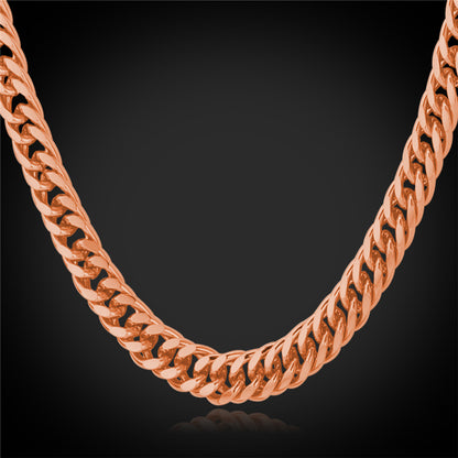 Classic Cuban Link Chain Necklace for Men
