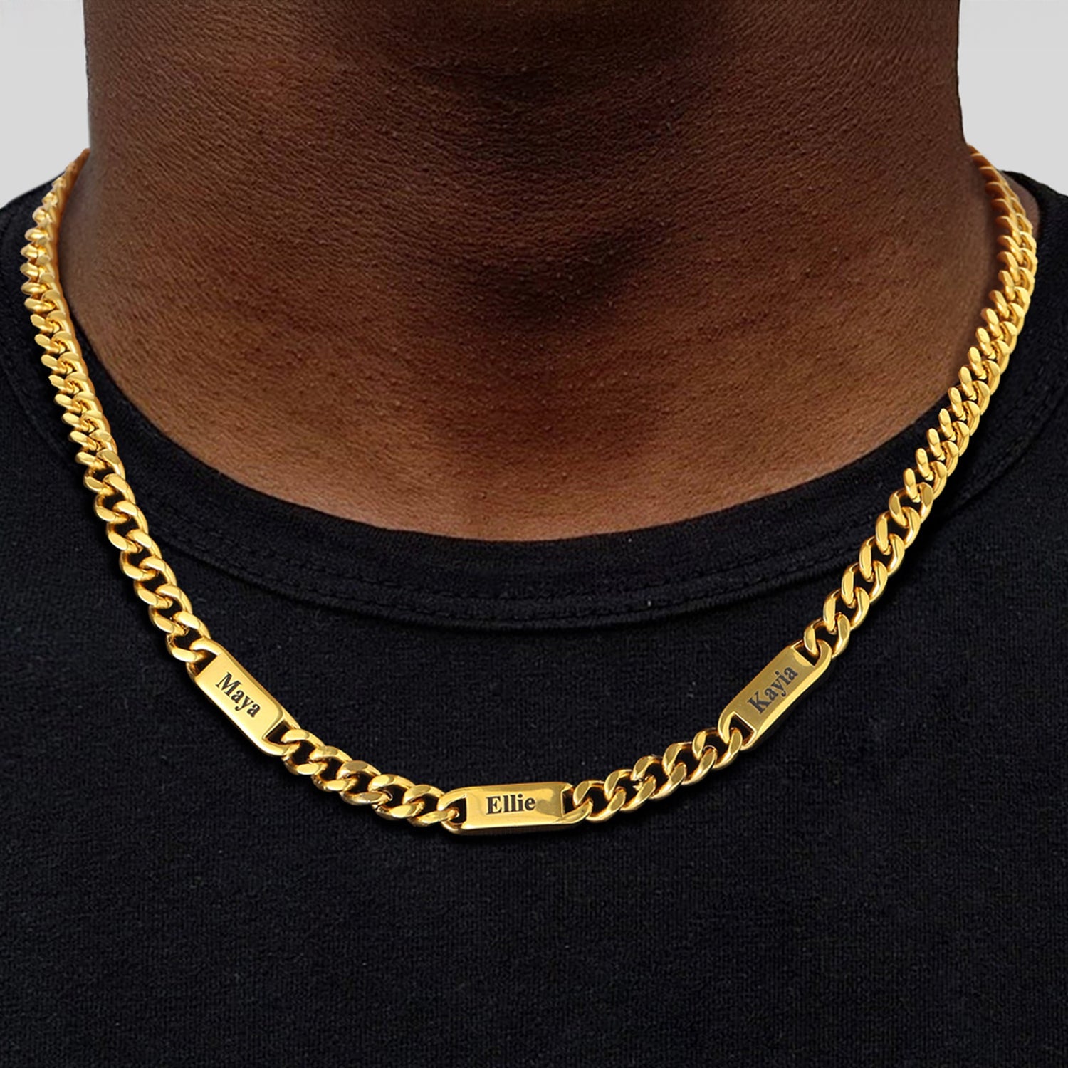 Gold-Name-Cuban-Chain