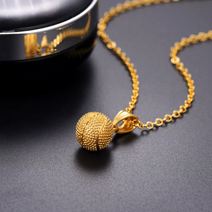  Basketball Necklace Sports Pendants for Men Ball Fans