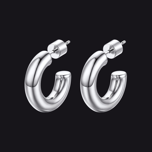 20/30/40/60/80mm Large Thin Hoop Earrings for Womenimg