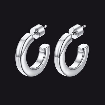 20/30/40/60/80mm Minimalist Hoop Earrings for Women