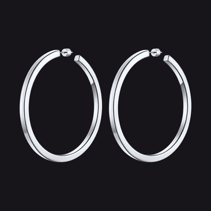 20/30/40/60/80mm Minimalist Hoop Earrings for Women