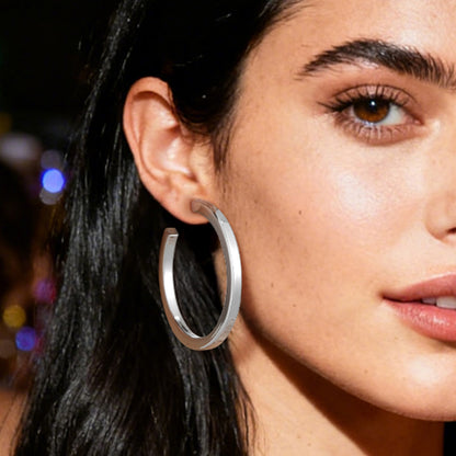 20/30/40/60/80mm Minimalist Hoop Earrings for Women