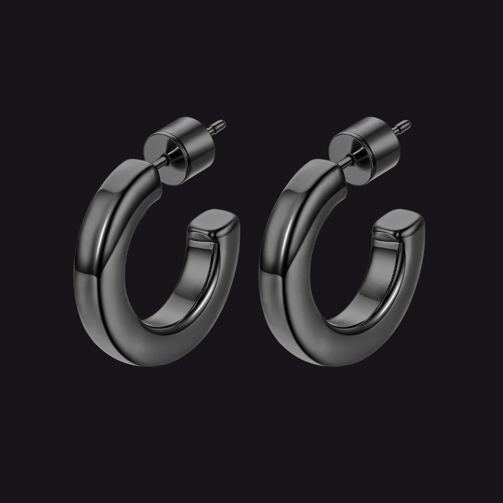 20/30/40/60/80mm Minimalist Hoop Earrings for Women