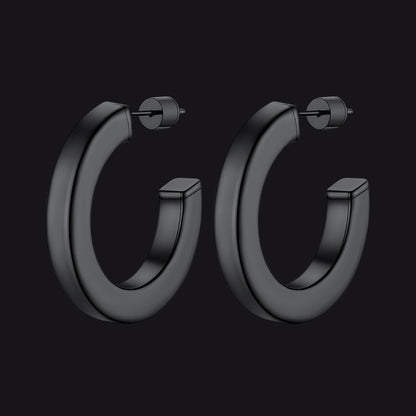 20/30/40/60/80mm Minimalist Hoop Earrings for Women