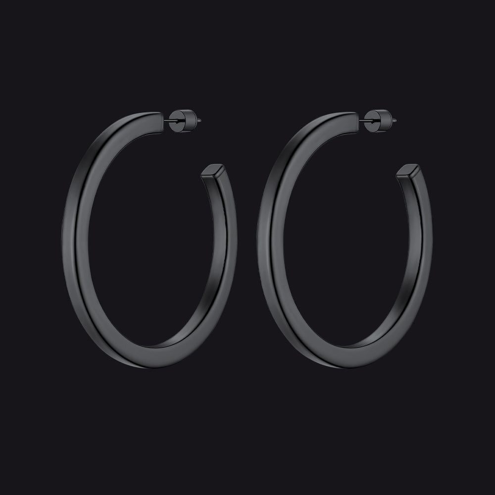 20/30/40/60/80mm Minimalist Hoop Earrings for Women