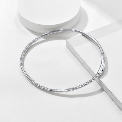Herringbone Snake Chain Necklace