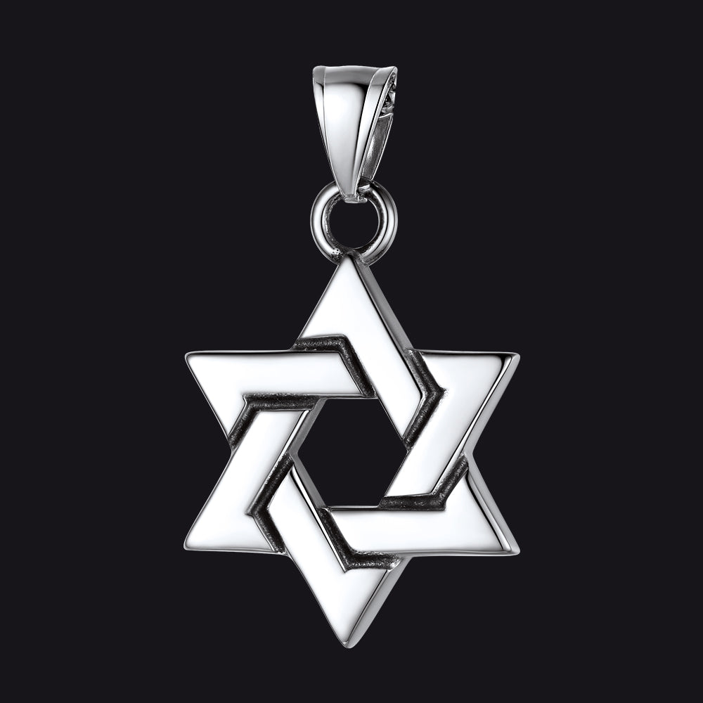 Star of David Pendant FaithHeart Jewelry
