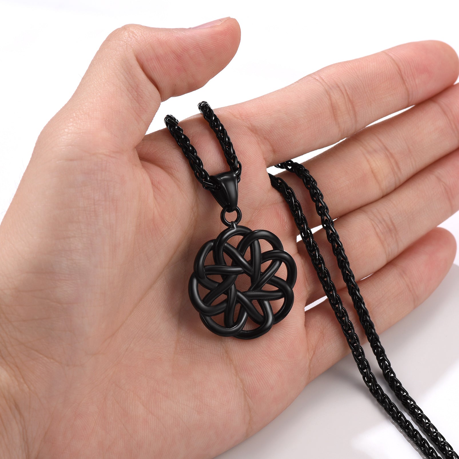 Irish Celtic Knot Necklace For Women/Men FaithHeart
