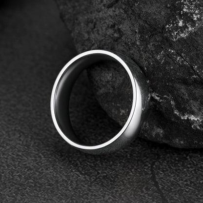  6mm Minimalist Plain Band Ring for Men Women