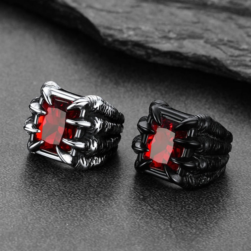 FaithHeart Dragon Claw Ring For Men FaithHeart