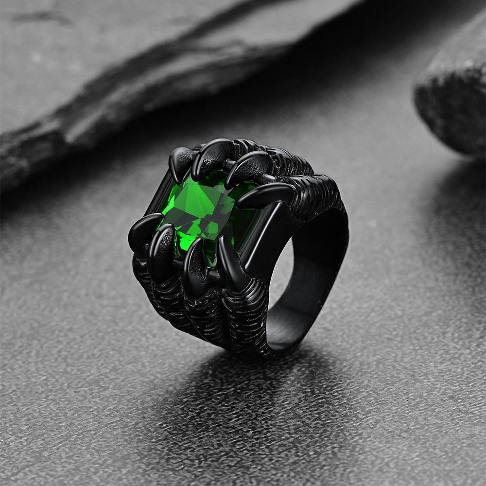 FaithHeart Dragon Claw Ring For Men FaithHeart