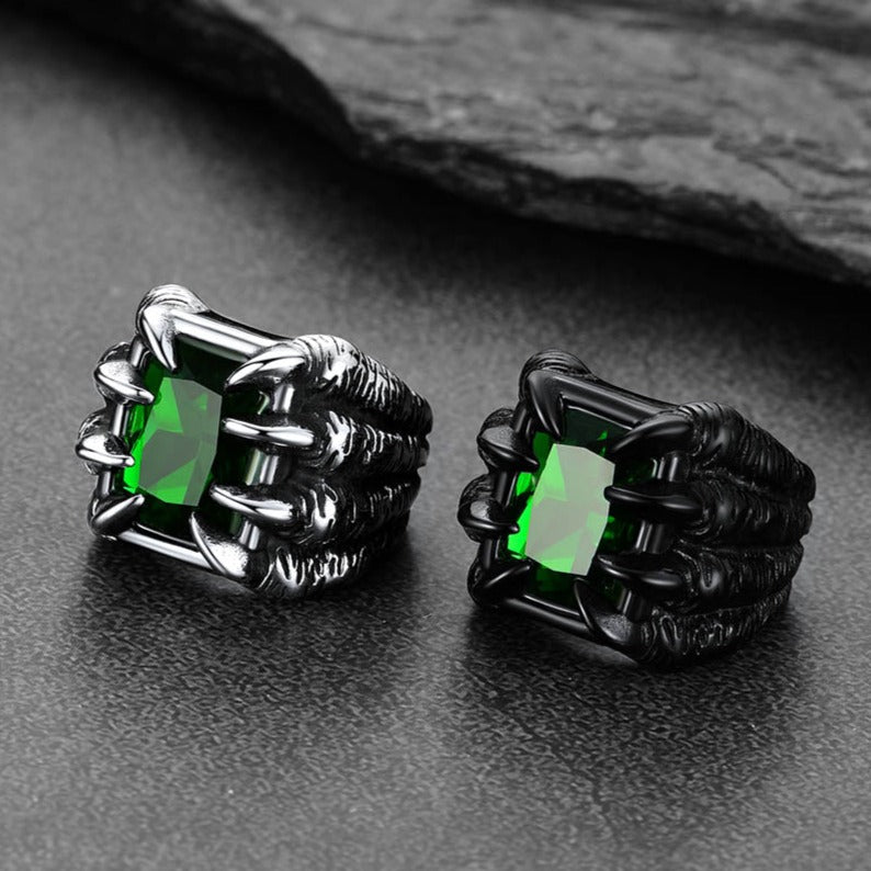 FaithHeart Dragon Claw Ring For Men FaithHeart