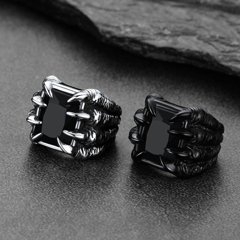 FaithHeart Dragon Claw Ring For Men FaithHeart