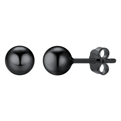 S925 Silver Minimalist Ball Stud Earrings for Women