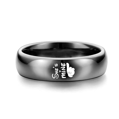 Personalized Couple Promise Rings