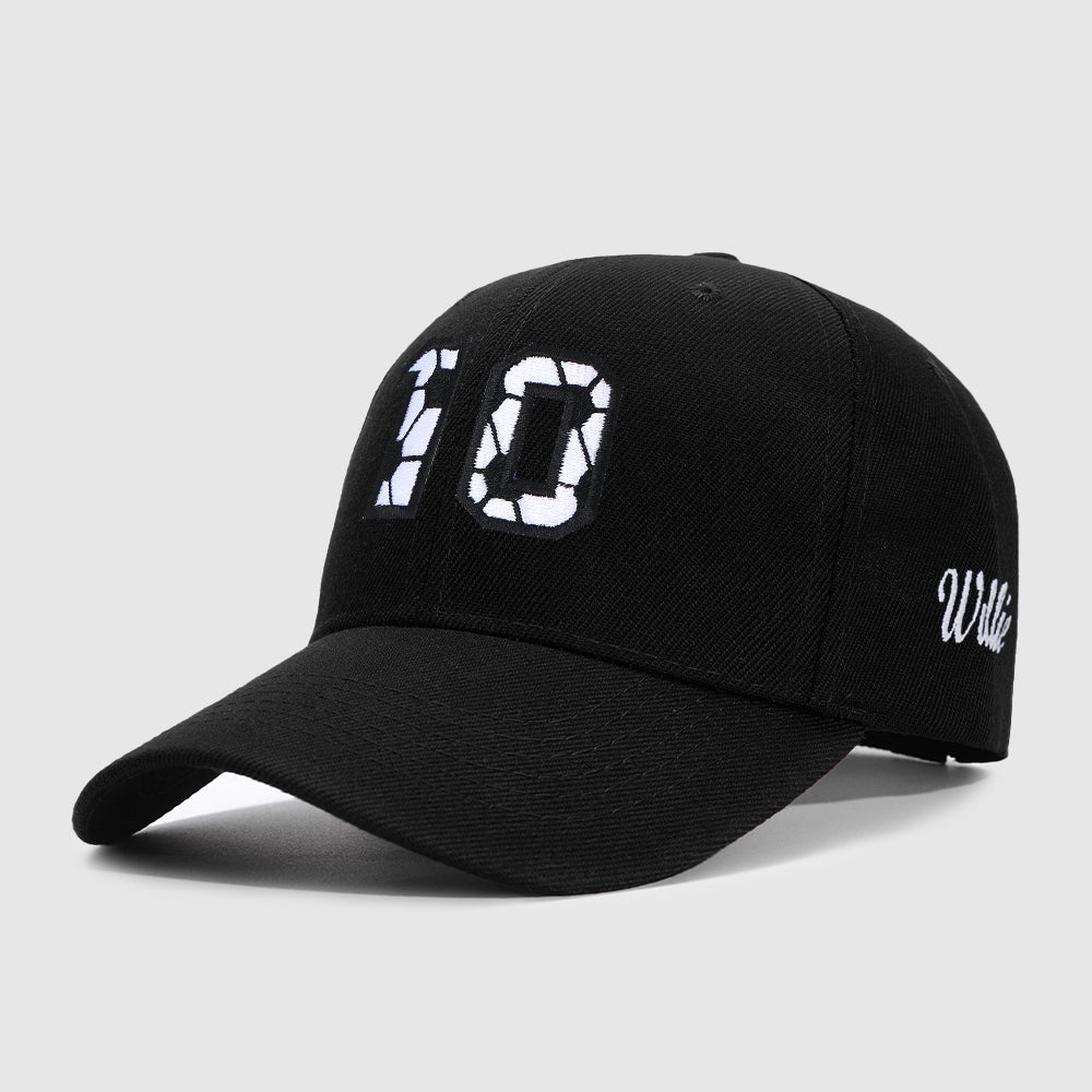 Custom Number Soccer Hat – Personalized Jersey Number Embroidered Cap for Sports Fans