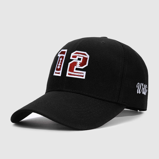 Custom Embroidered Hats with Jersey Number Football Caps For Men Women Giftimg