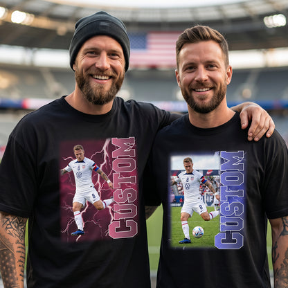 Personalized Soccer Cup T-Shirt 2026 Football Event for Men Players and Fans