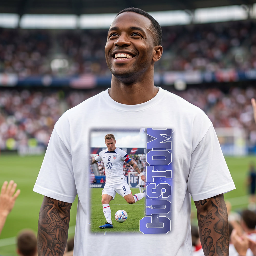 Custom Soccer Cup T-Shirt 2026 Football Event for Men Players and Fans