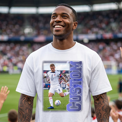 Custom Soccer Cup T-Shirt 2026 Football Event for Men Players and Fans