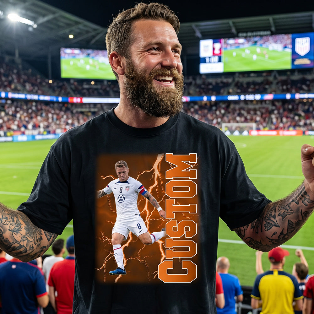 Custom Soccer Cup T-Shirt 2026 Football Event for Men Players and Fans