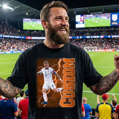 Custom Soccer Cup T-Shirt 2026 Football Event for Men Players and Fans