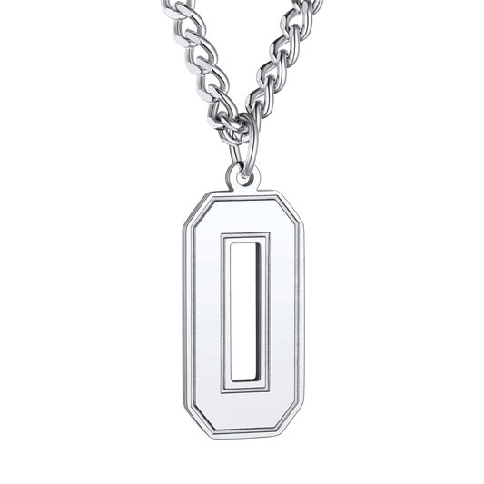 Personalized Sports Jersey Number Chain Necklace  Fans Pendantimg