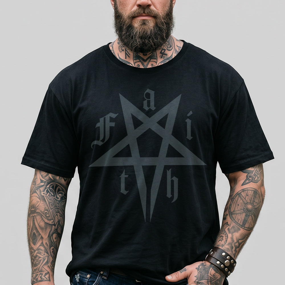 Punk Black Dark Surge Killstar T-shirt for Men Father Gift