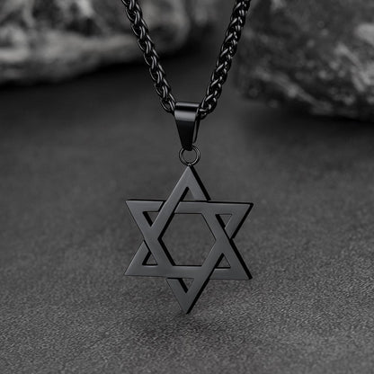 FaithHeart Star of David Necklace Jewish Star Pendant FaithHeart