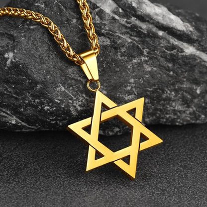 FaithHeart Star of David Necklace Jewish Star Pendant FaithHeart