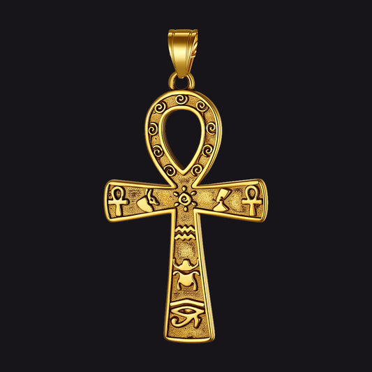 Egyptian Ankh Cross Pendant FaithHeart Jewelry