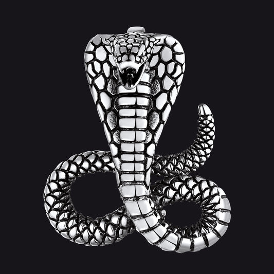Cobra Sanke Pendant FaithHeart Jewelry